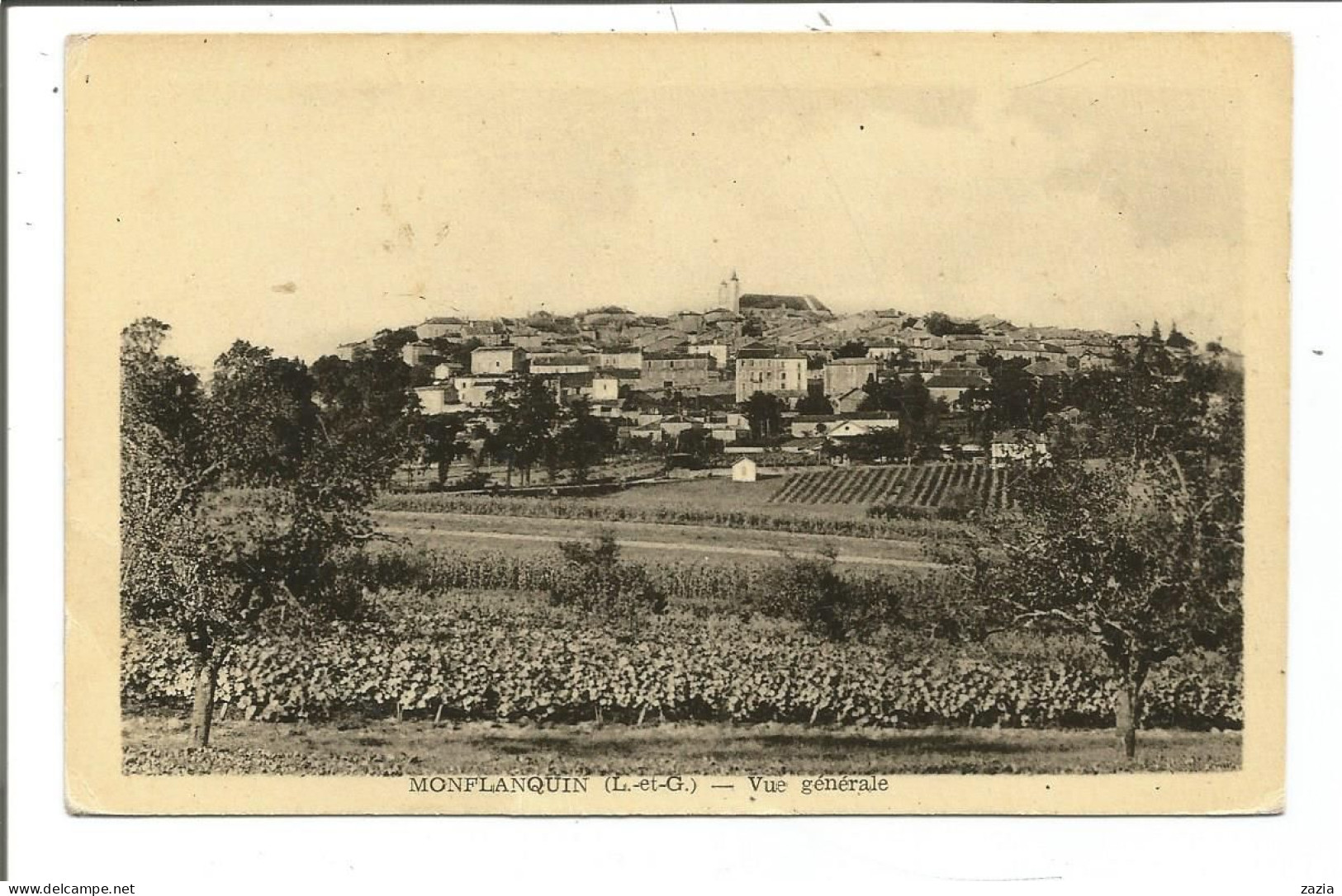 47.322 /MONFLANQUIN - Vue Générale - Monflanquin