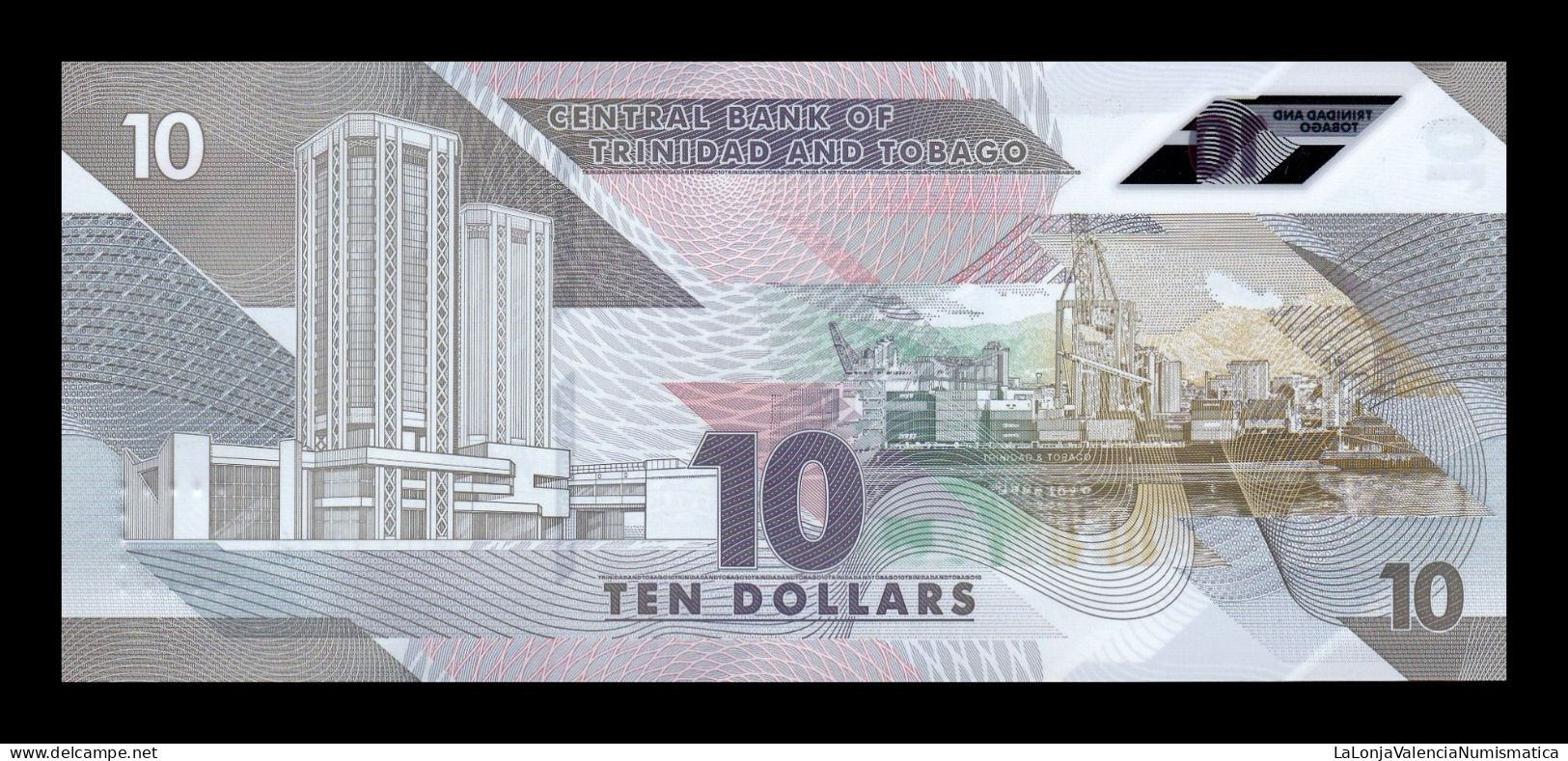 Trinidad & Tobago 10 Dollars 2020 Pick 62 Polymer Sc Unc - Trindad & Tobago