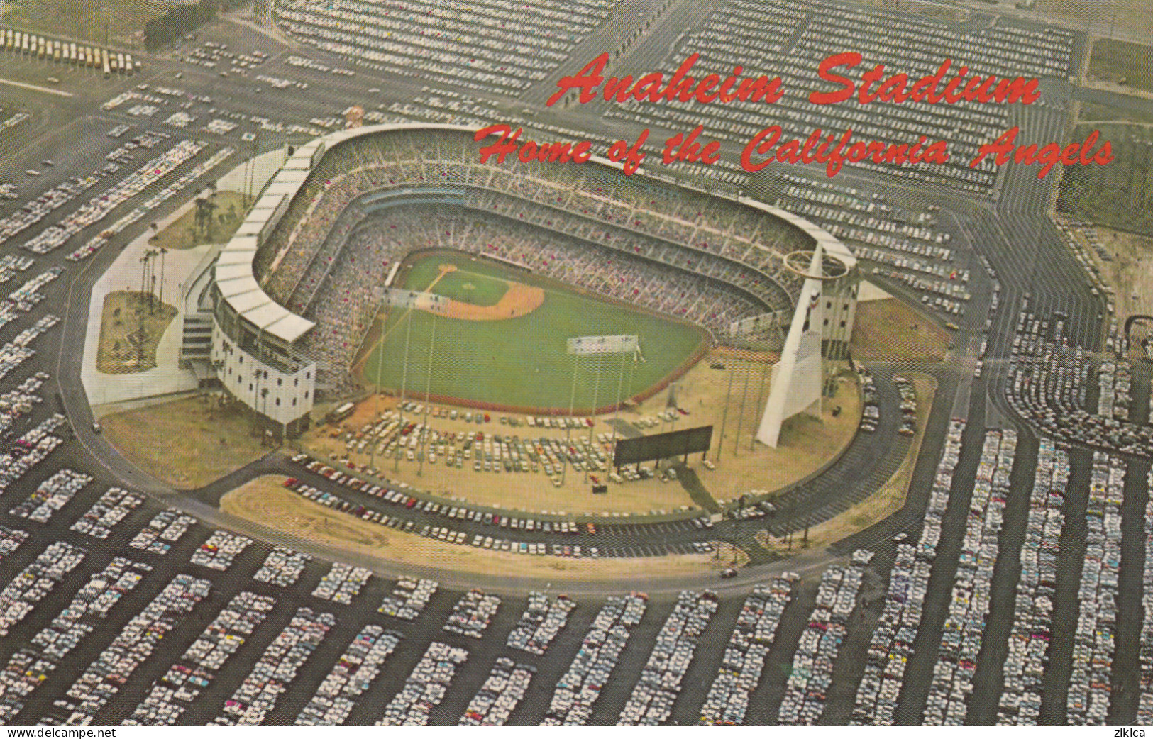 Sport - Baseball - Anaheim Stadium (California).U.S. - Honkbal