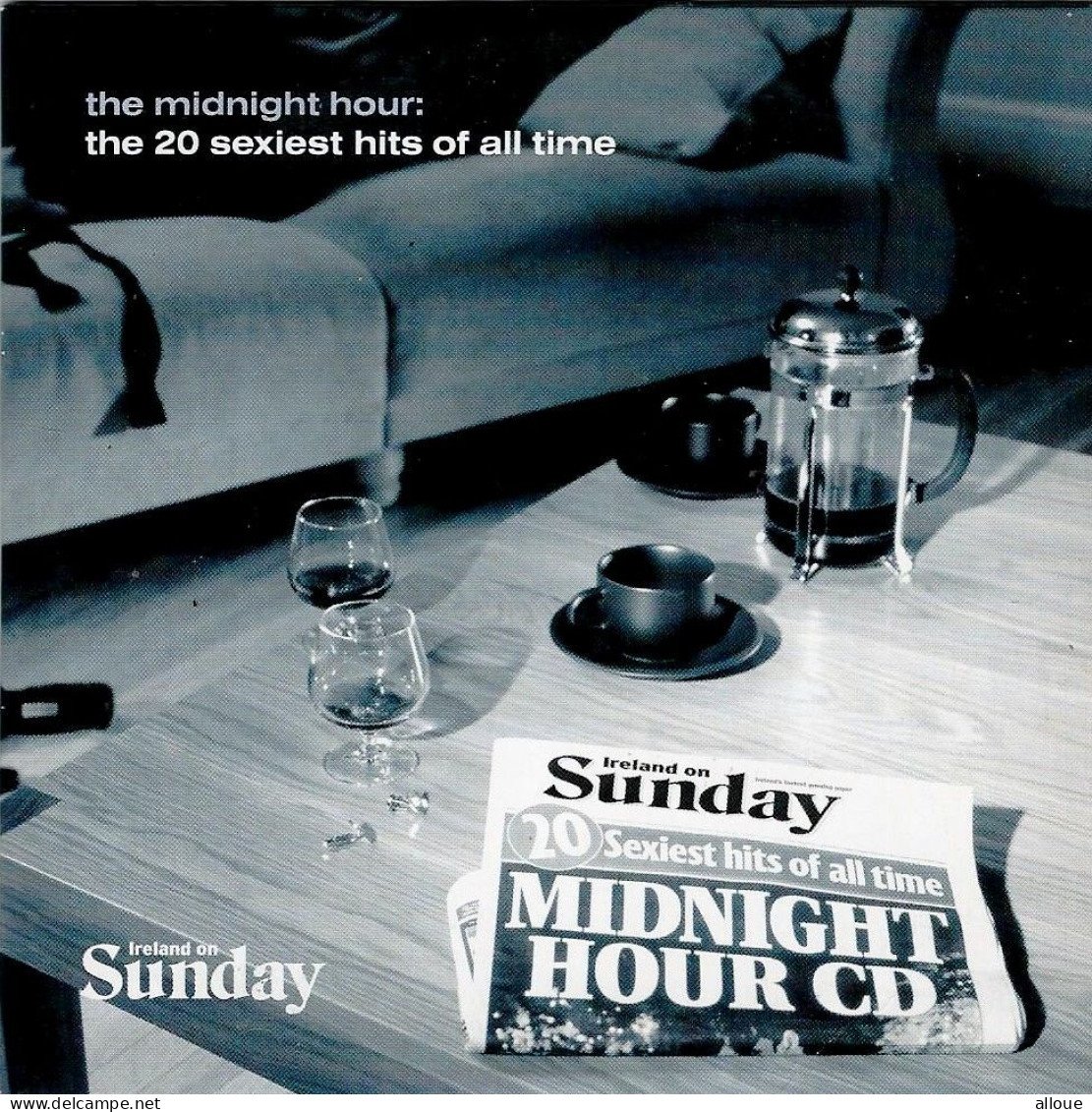 THE MIDNIGHT HOUR - CD IRELAND ON SUNDAY - POCHETTE CARTON 20 SEXIEST HITS OF ALL TIME-ELTON JOHN-MARVIN GAYE-INXS ETC. - Other - English Music