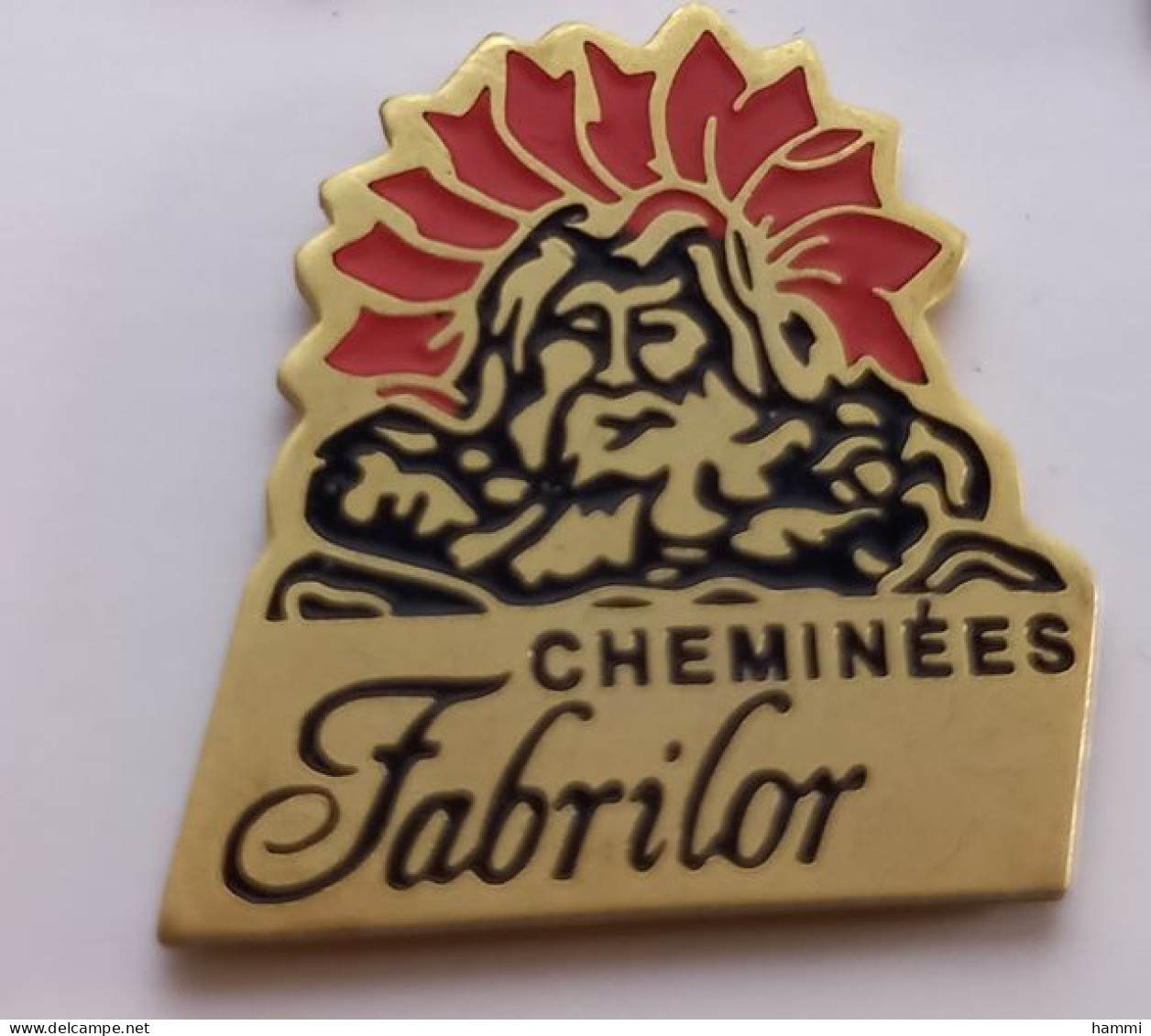 A180 Pin's Cheminées Cheminée  Fabrilor à Chavanges AUBE Achat Immédiat - Trademarks