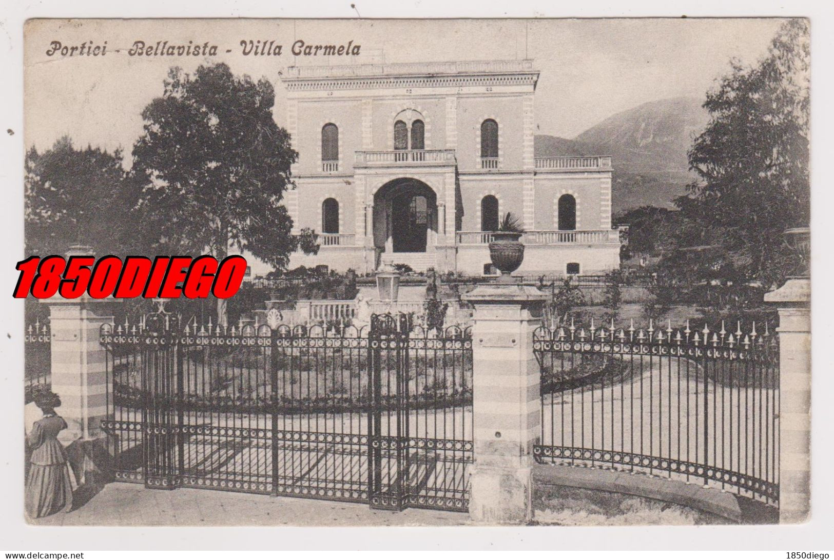 PORTICI - BELLAVISTA - VILLA CARMELA F/PICCOLO VIAGGIATA ANIMAZIONE - Portici