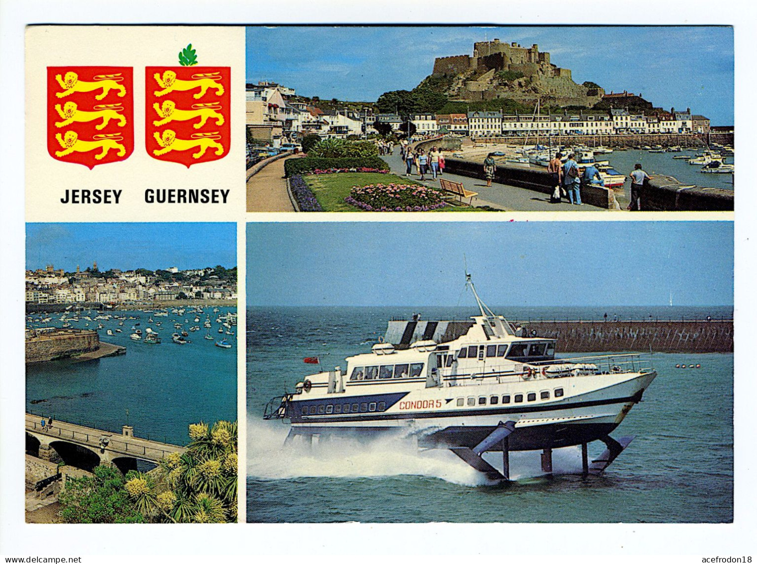 Jersey - Guernsey - L'Hydroglisseur Condor 5 - Guernsey