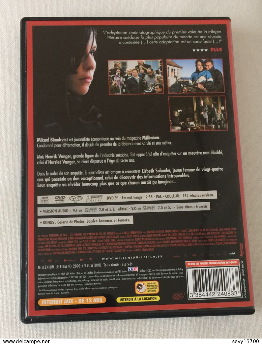 DVD Millénium Le Film - Azione, Avventura