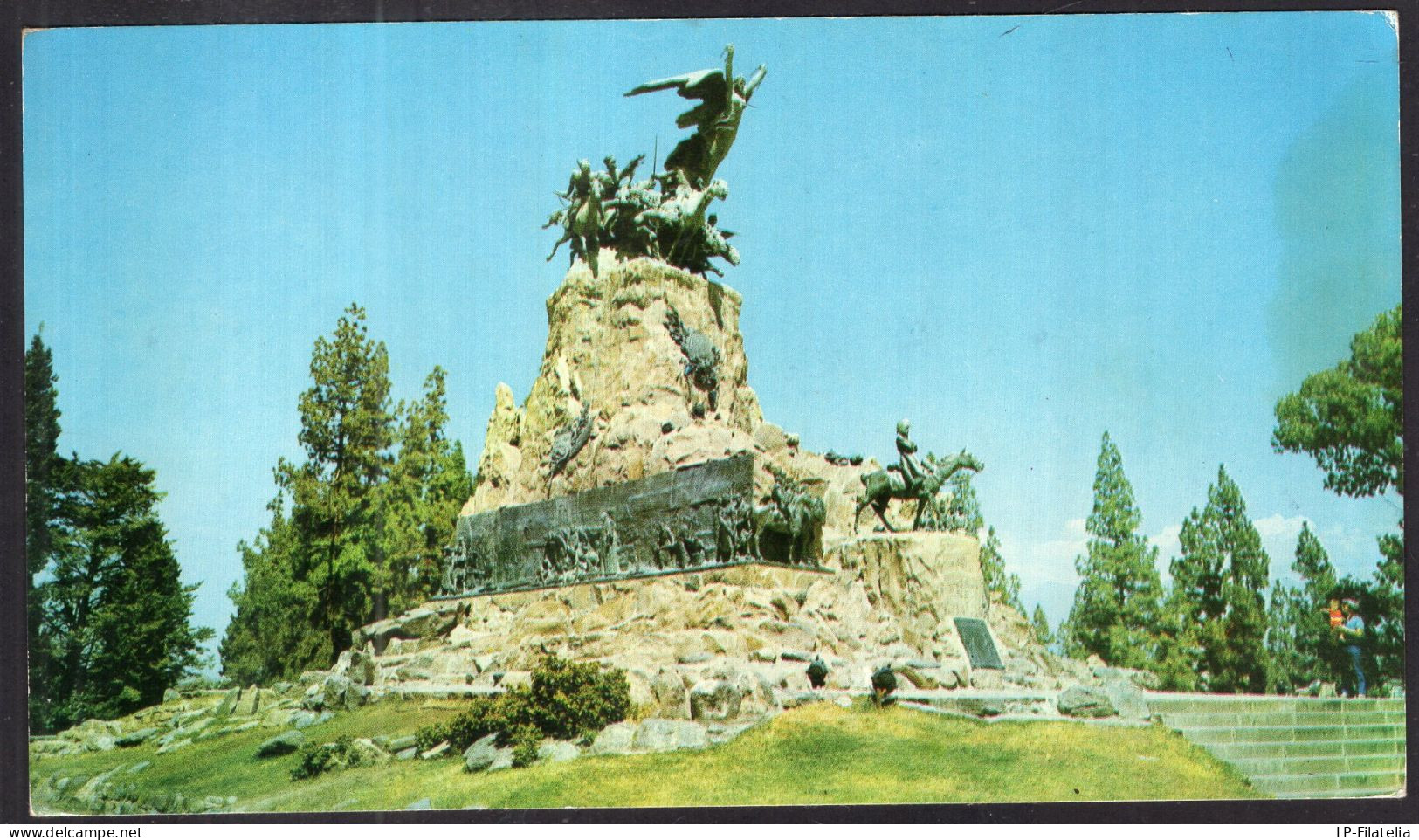 Argentina - 1980 - Mendoza - Monumento Al Ejercito - Cerro De La Gloria - Argentine