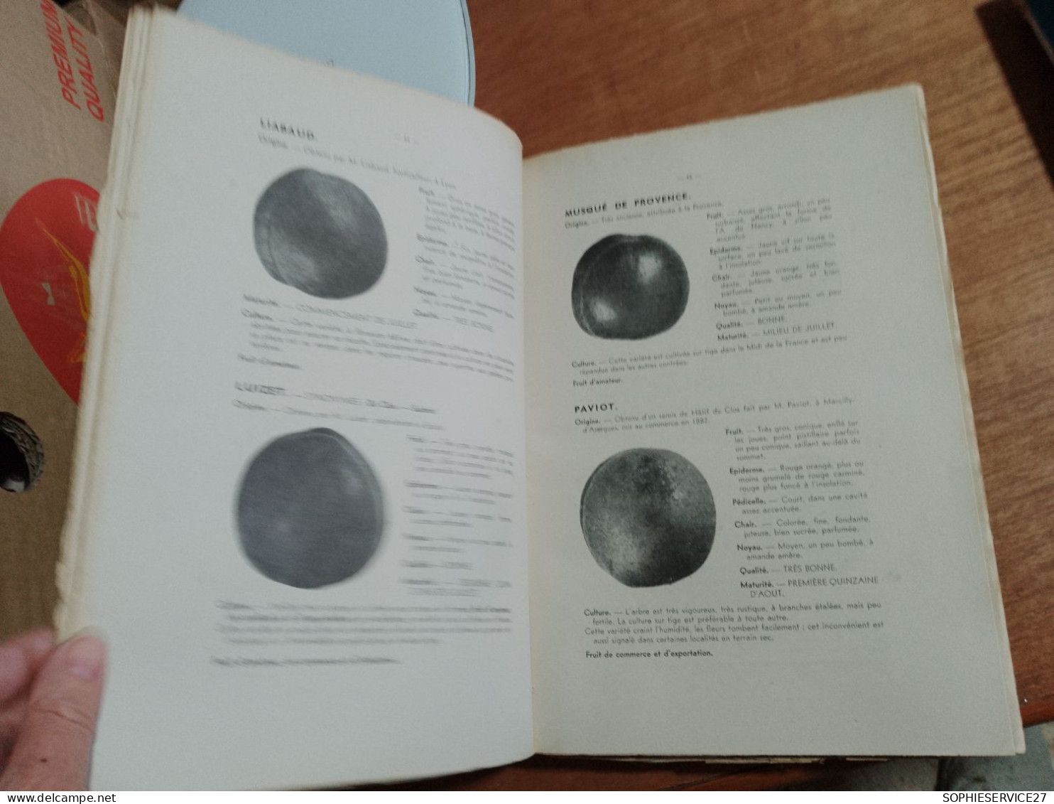 154 // LE VERGER FRANCAIS / TOME 1 / CATALOGUE DESCRIPTIF DES FRUITS ADOPTES PAR LE CONGRES POMOLOGIQUE 1947 / 546 PAGES - Jardinería