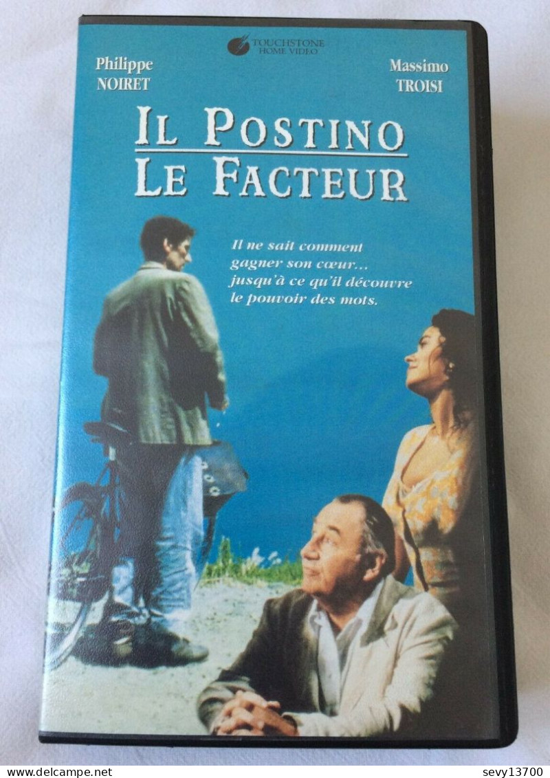 Cassette VHS Il Postino - Le Facteur - 1997 - Philippe Noiret Massimo Troisi - Komedie