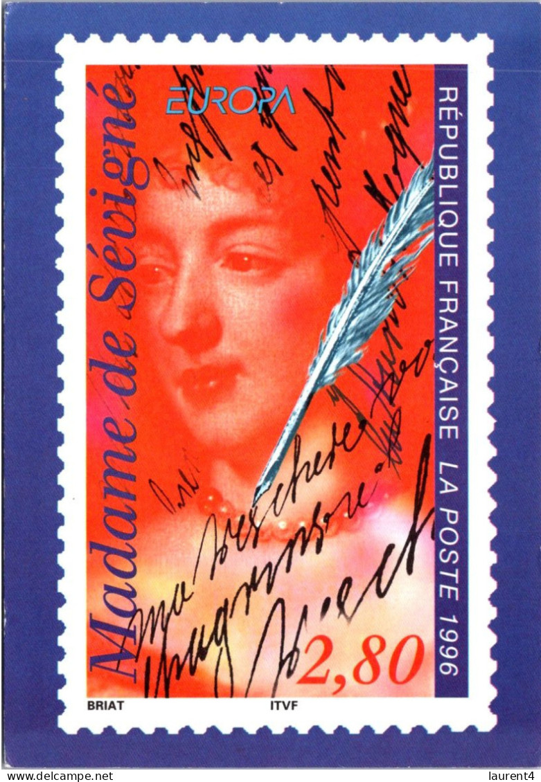 28-3-2024 (4 Y 19) France - Stamp Issue Program (1996) - Post