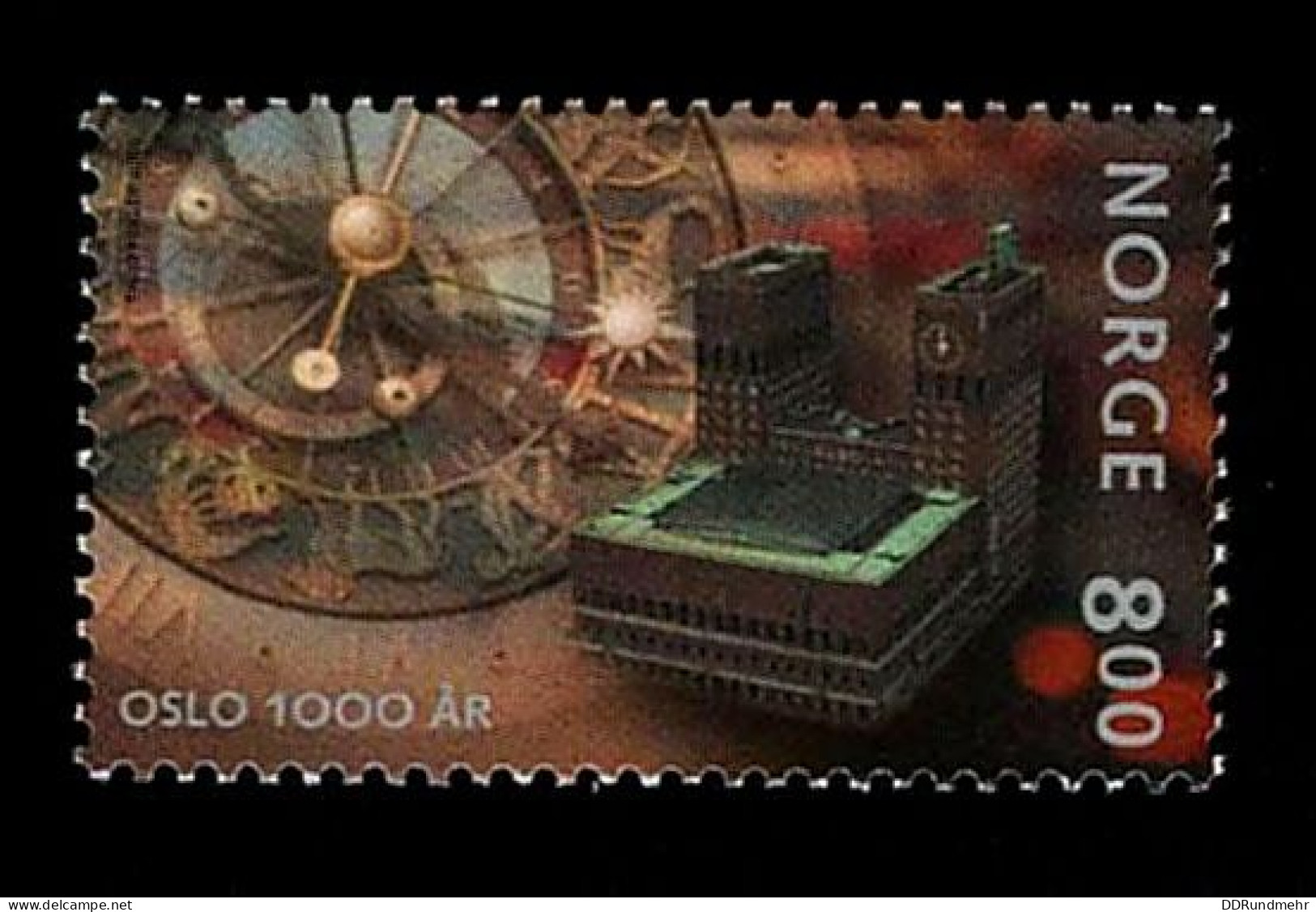 2000 Oslo  Michel NO 1344 Stamp Number NO 1251 Yvert Et Tellier NO 1297 Stanley Gibbons NO 1366 Xx MNH - Ongebruikt