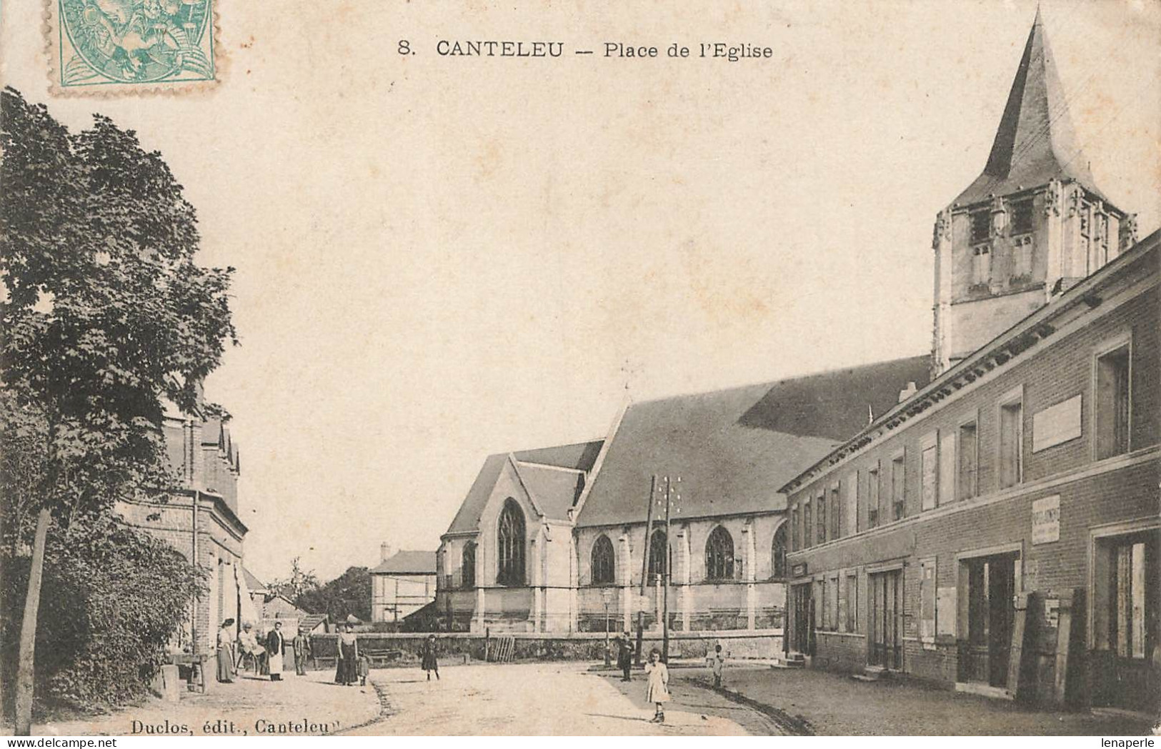 D4372 Canteleu Place De L'église - Canteleu