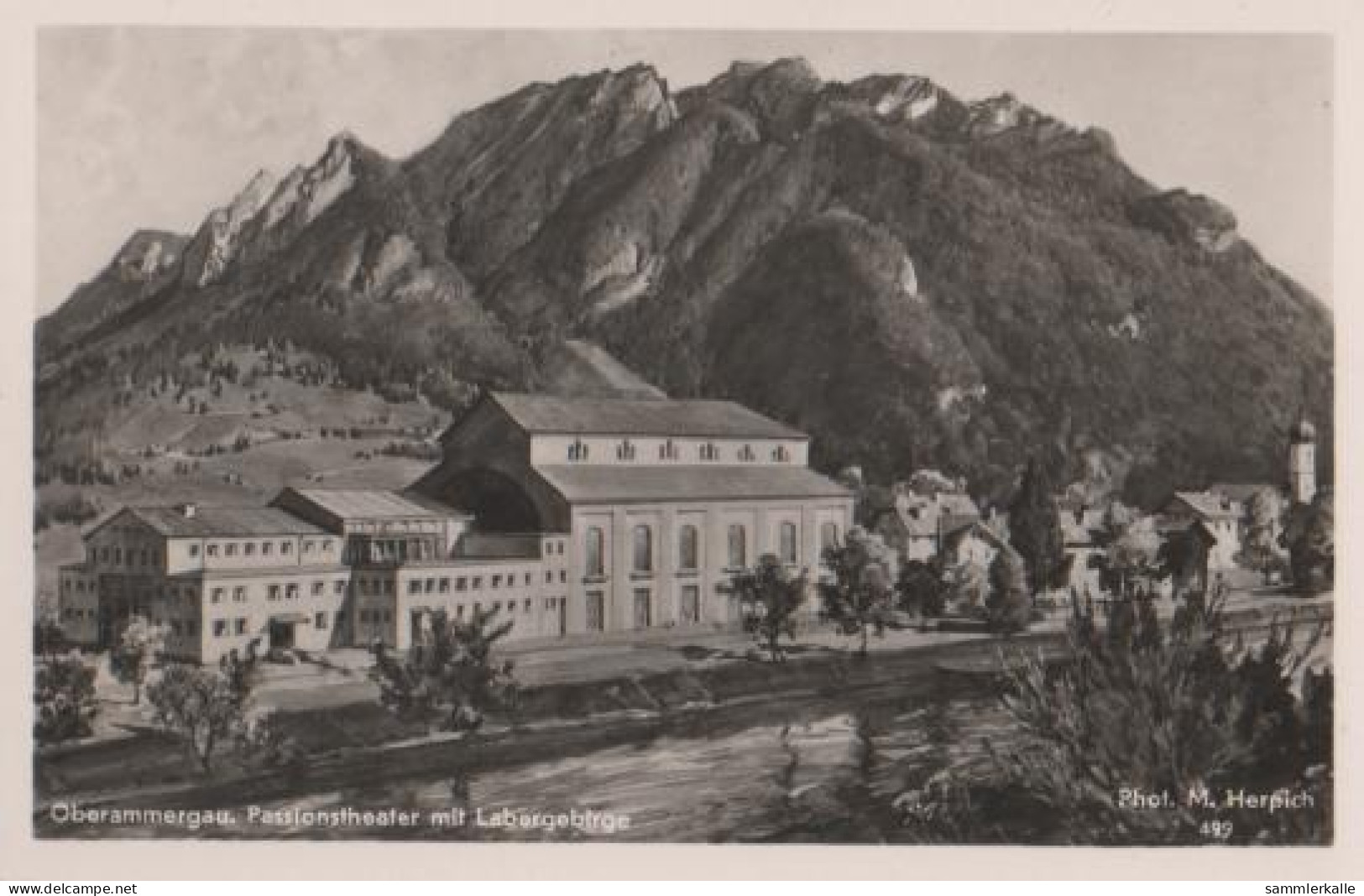 11681 - Oberammergau - Passionstheater - Ca. 1955 - Oberammergau