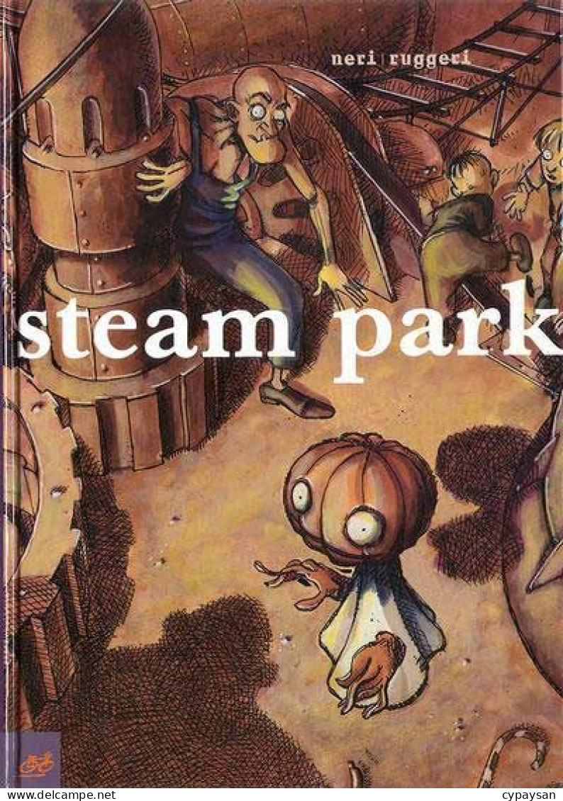 Steam Park EO DEDICACE BE Le Cycliste 04/2004 Ruggeri Neri (BI2) - Dédicaces