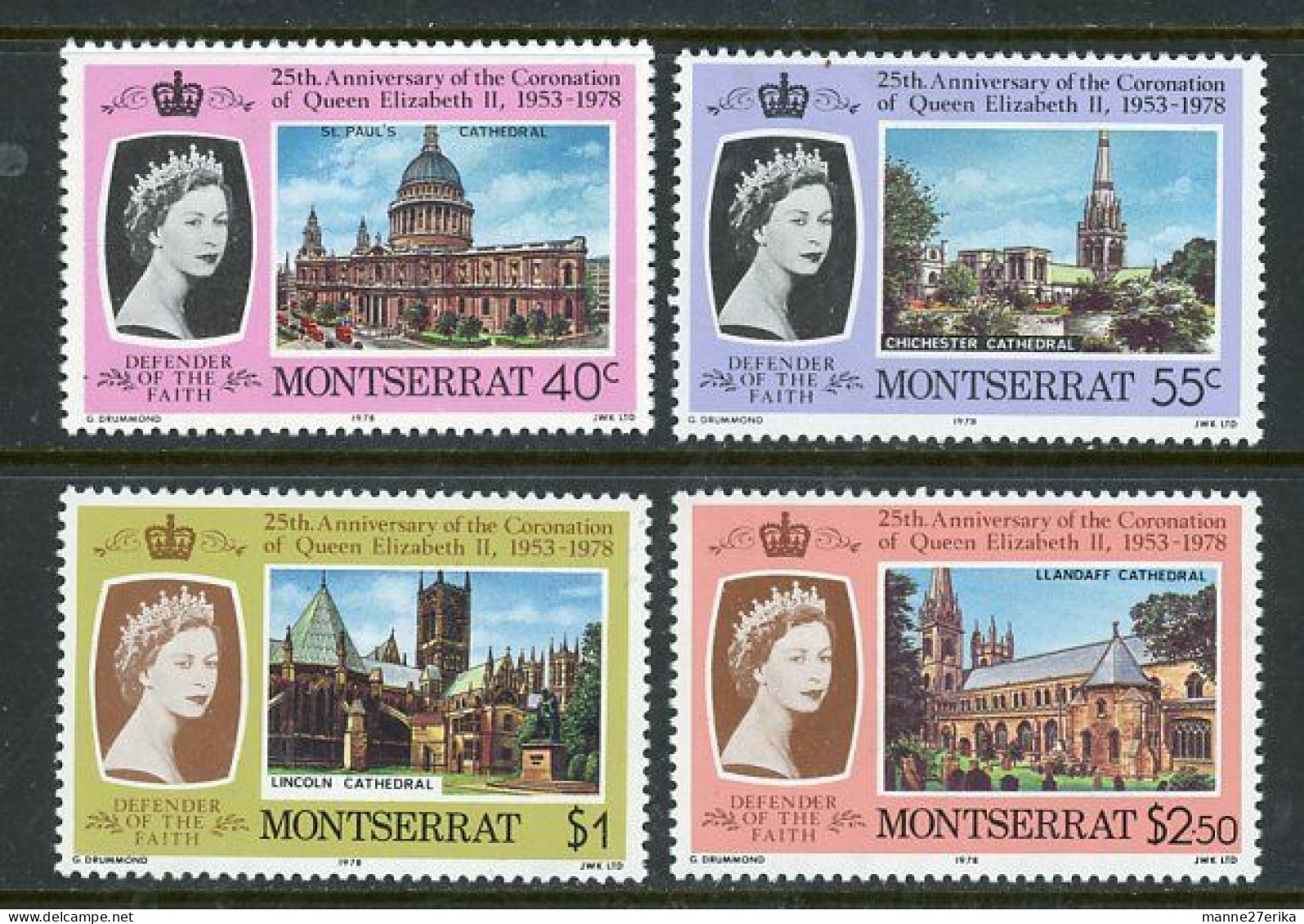 -Montserrat-1978- "Silver Jubilee" MNH (**) - Montserrat