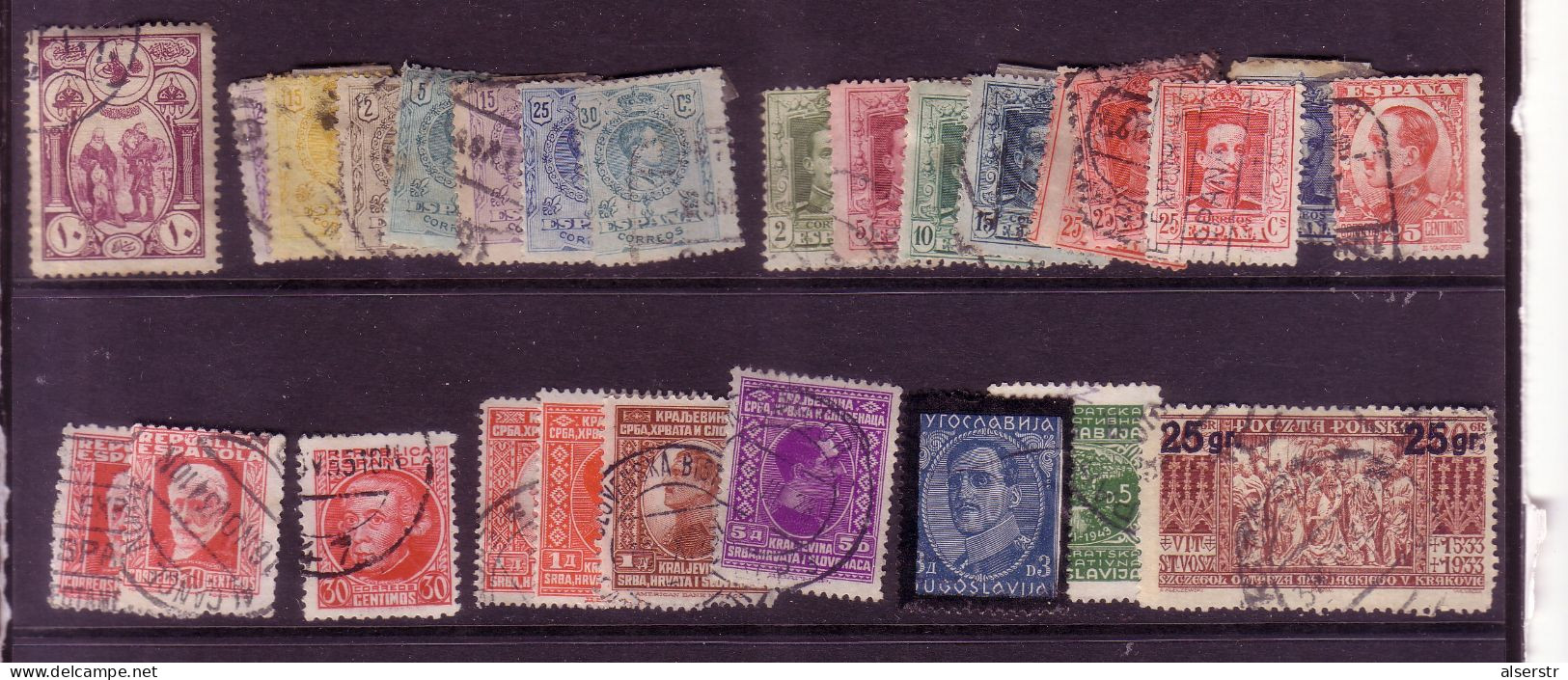 Spain, Yugoslavia, Poland, Hungary, Estonia, Russia, Norway, Russia, Old Lot - Lots & Kiloware (mixtures) - Max. 999 Stamps