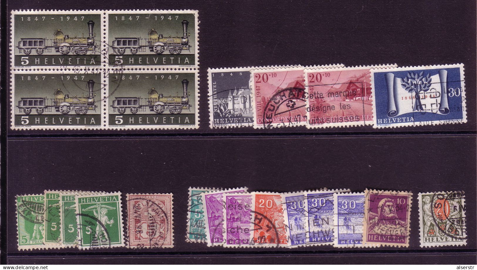 Switzerland Old Lot - Vrac (max 999 Timbres)