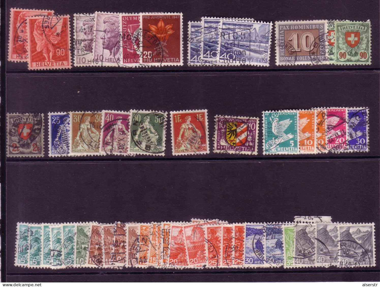 Switzerland Old Lot - Mezclas (max 999 Sellos)