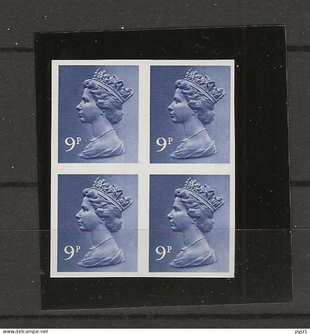 1976 MNH Great Britain SG X883y Imperforated - Machins