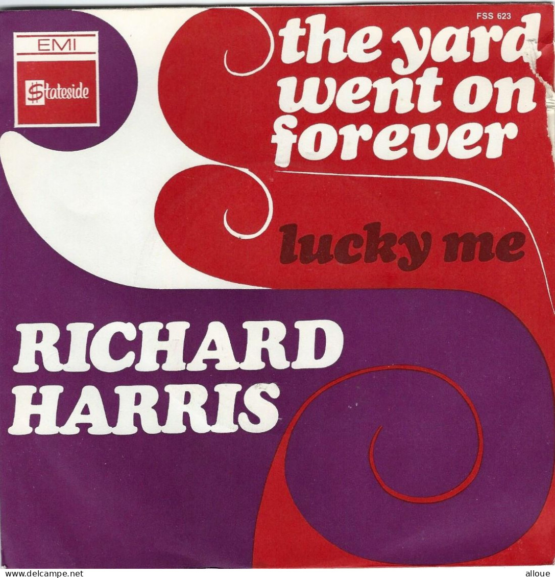 RICHARD HARRIS  - FR SP -  THE YARD WENT ON FOREVER + 1 - Rock