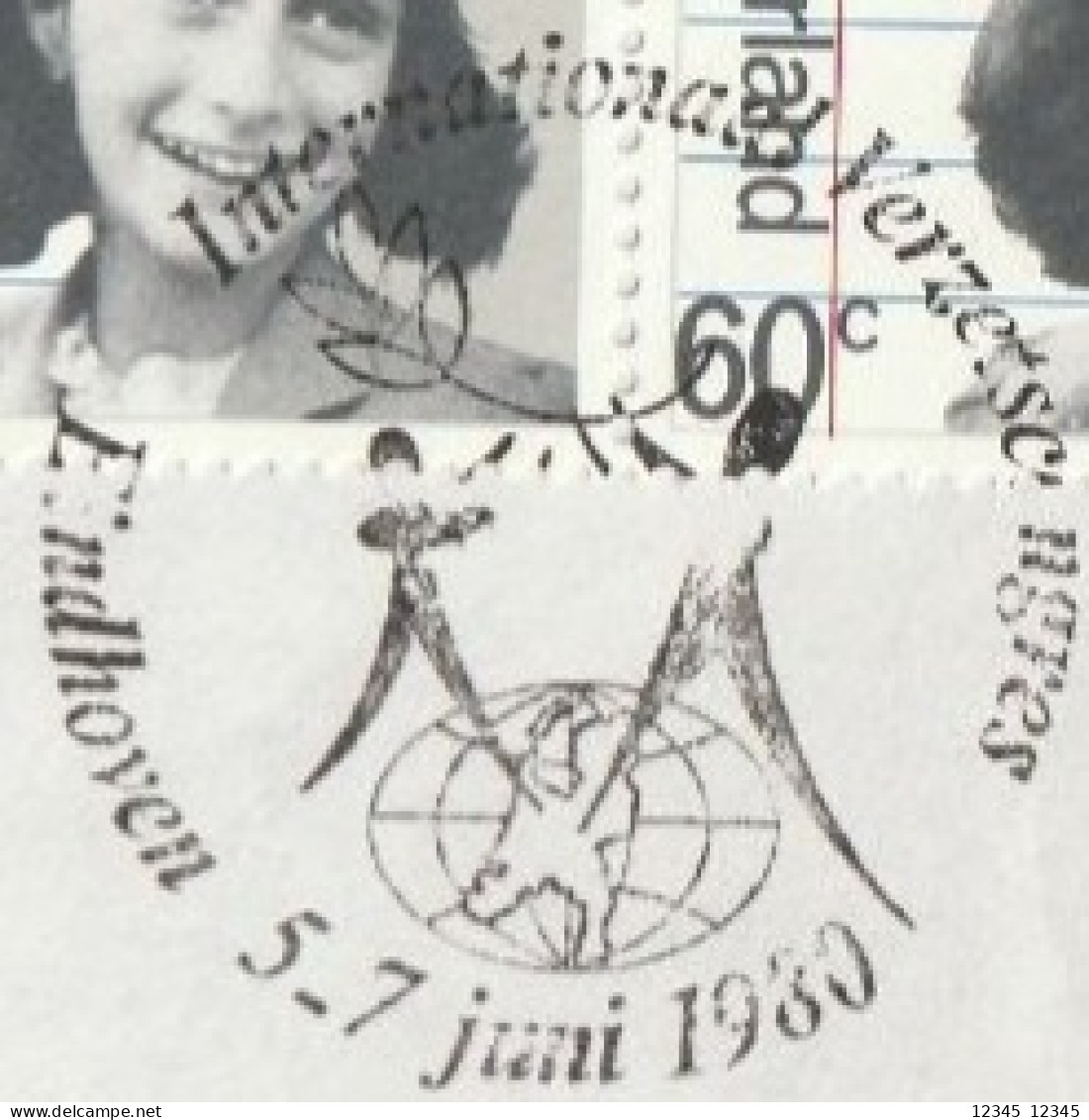 Nederland 1980, International Resistance Congress, Eindhoven (Anne Frank) - Covers & Documents