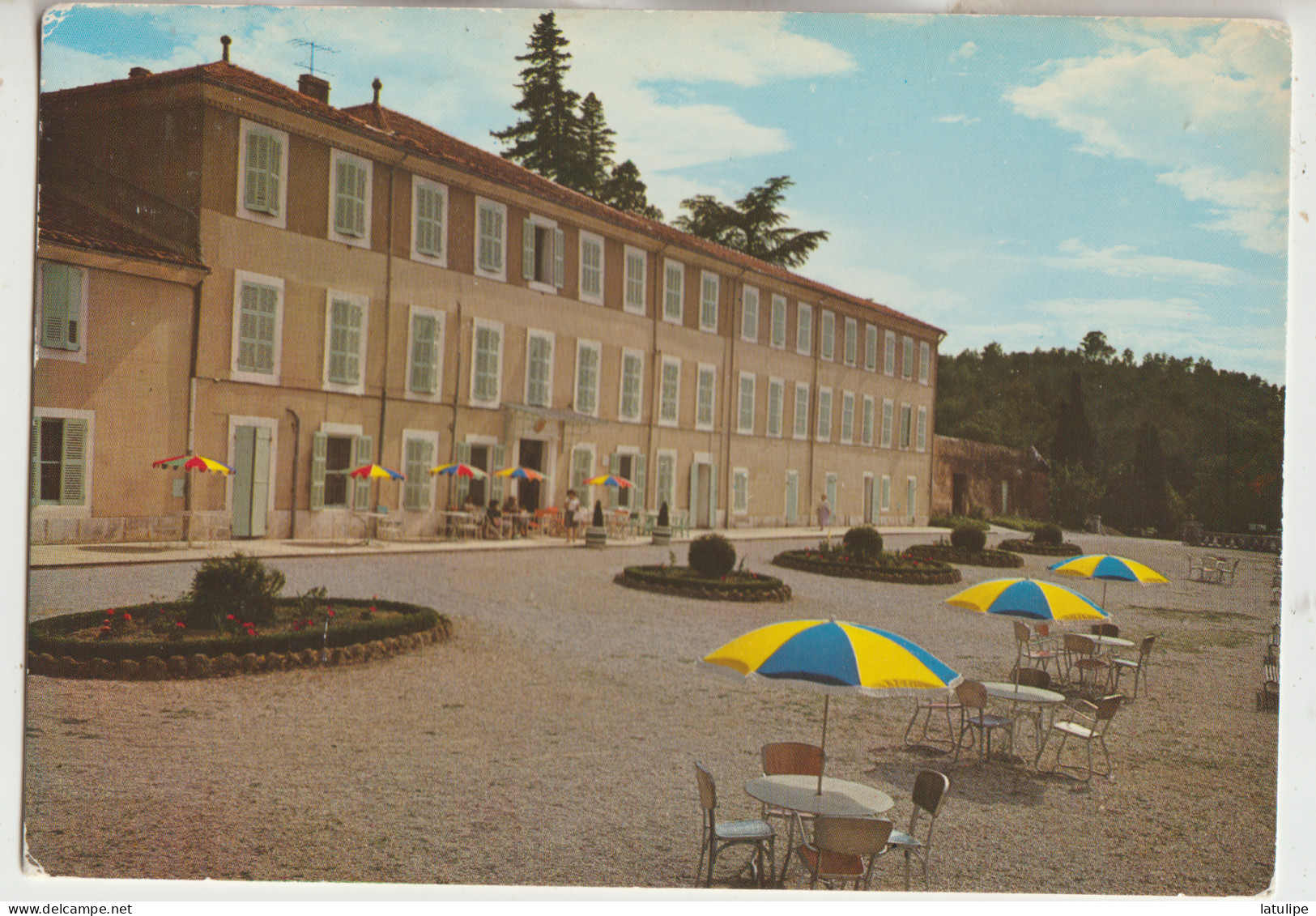 SAINT ZACHARIE   83  Carte G  F Non Circulée_Chateau De Mont-Vert -Maison De Repos Et De Convalescence Mixte Animée - Saint-Zacharie