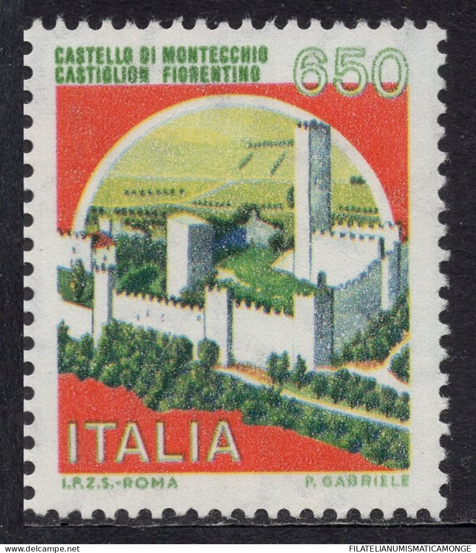 Italia / Italia 1986 Correo 1694 **/MNH Serie Basica ''Castillo'' - 1981-90: Mint/hinged