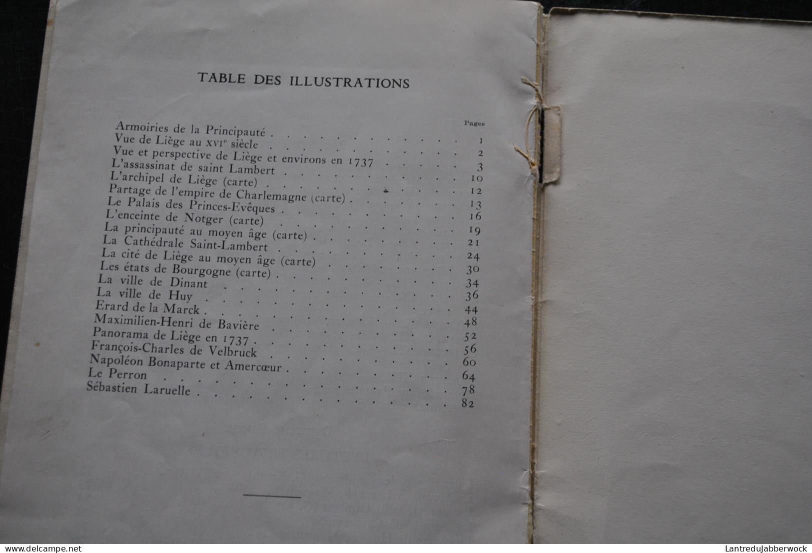 Histoire de la Principauté de Liège racontée aux enfants par Yves Bricteux Editions DESOER sd Pays liégeois RARE