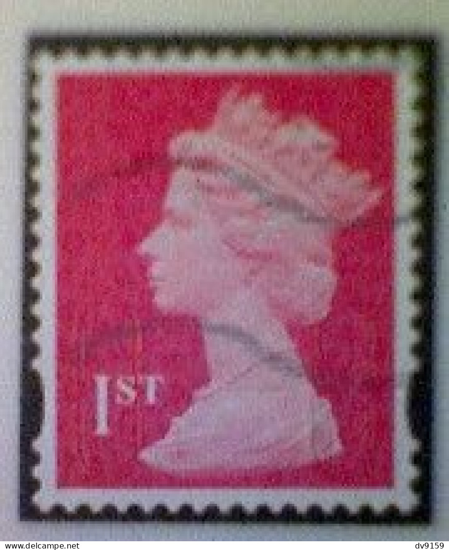 Great Britain, Scott #MH440, 2020, Used, Machin, 1st, Dark Red - Machin-Ausgaben