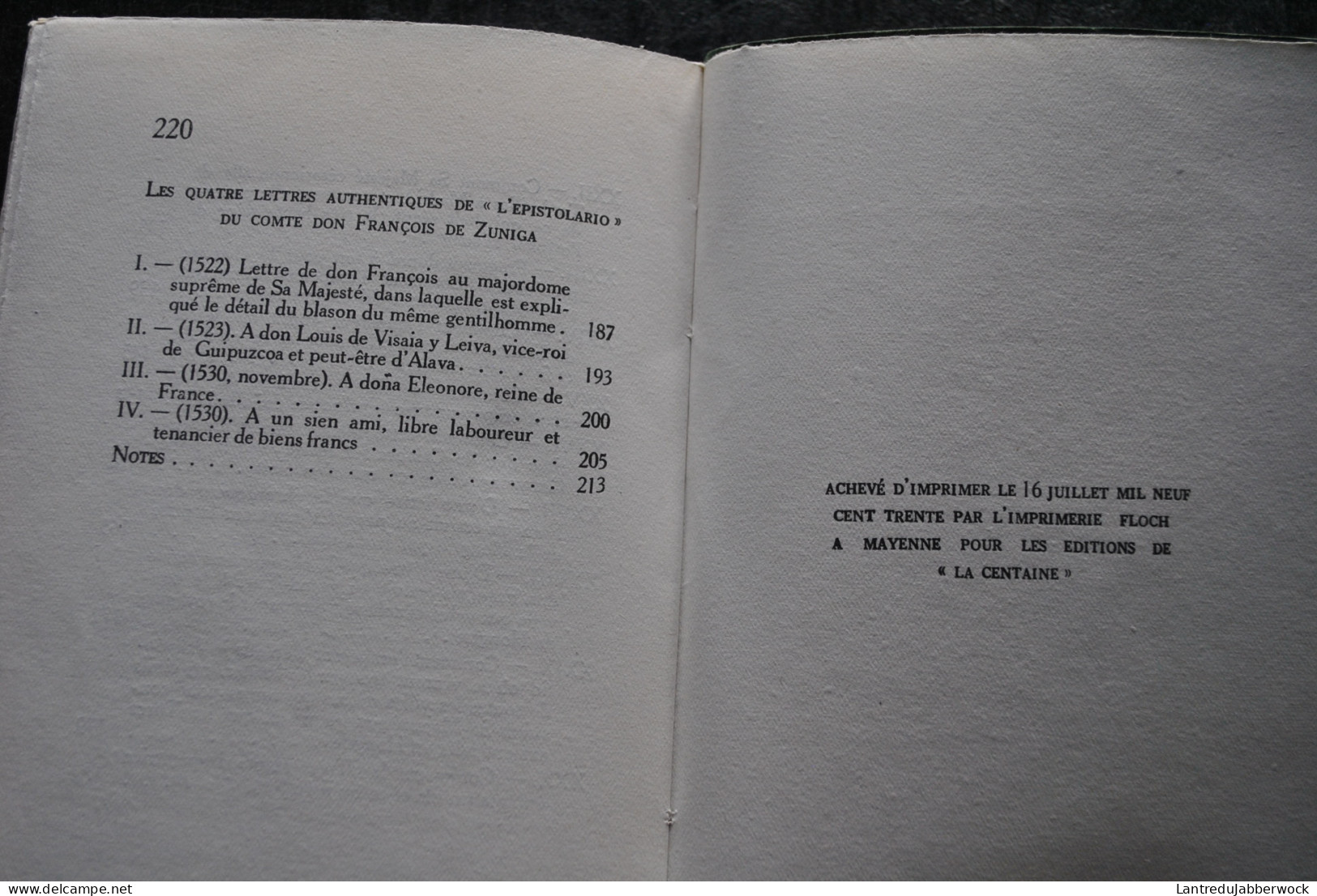 Chronique plaisante de Don Francesillo de Zuniga secrétaire domestique favori & prédicateur de l'Empereur Charles Quint 