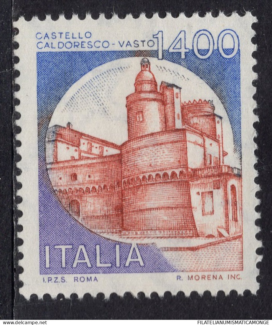 Italia / Italia 1983 Correo 1582 **/MNH Serie Basica ''Castillos'' - 1981-90:  Nuovi