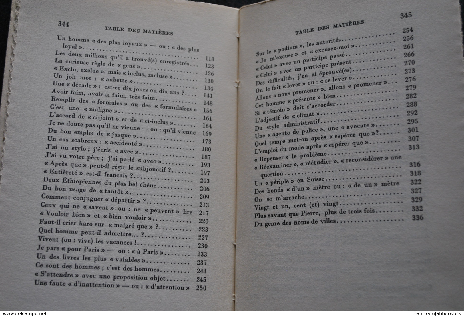 Maurice GREVISSE Prblèmes De Langage 1 Duculot 1961 : Règles Du Français Usage Exceptions Bicyclette Climat Vingt.... - Non Classés