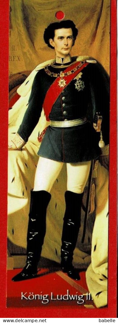 MP - Konig Ludwig II . Von Bayern - Marcapáginas