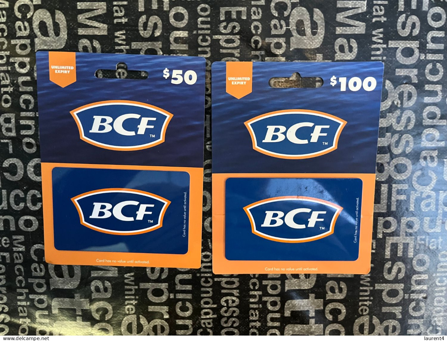 28-3-2024 (Gift Card 1) Collector Card - Australia - BCF $50-100 (no Value On Card) + Presentation Support - Gift Cards