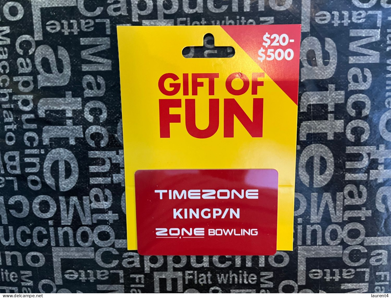 28-3-2024 (Gift Card 1) Collector Card - Australia - Timezone $20-500 (no Value On Card) + Presentation Support - Gift Cards