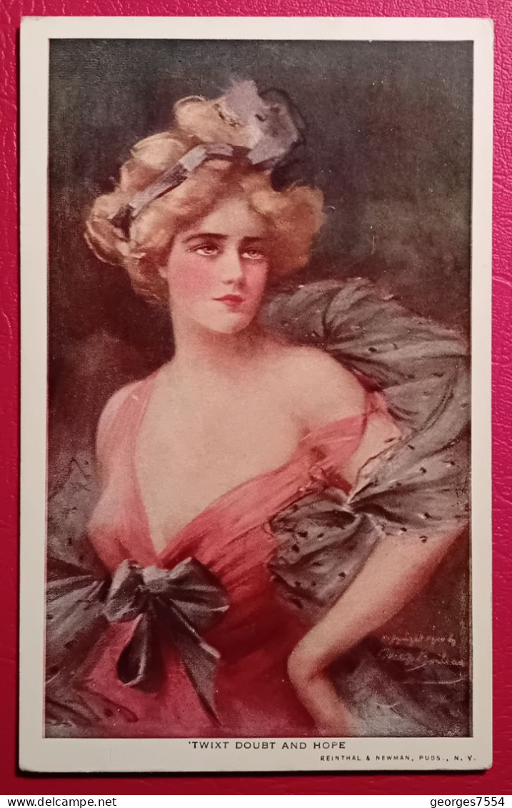 ILLUSTRATEUR " BOILEAU " FEMME ELEGANTE - Vienne