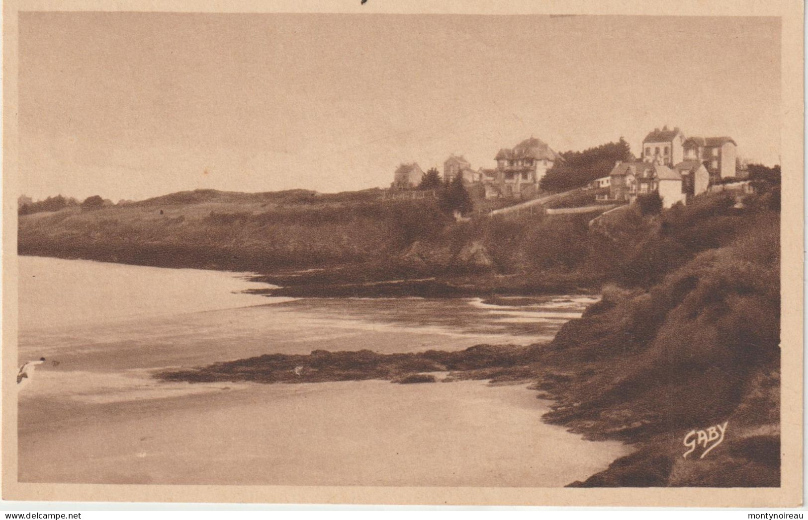 Dav:  Côtes D'  Armor :  LANCIEUX : Vue , Villas  Sur La  Falaise - Lancieux