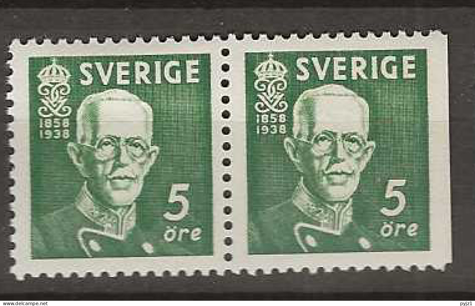 1938 MH Sweden Mi 250 BD - Unused Stamps