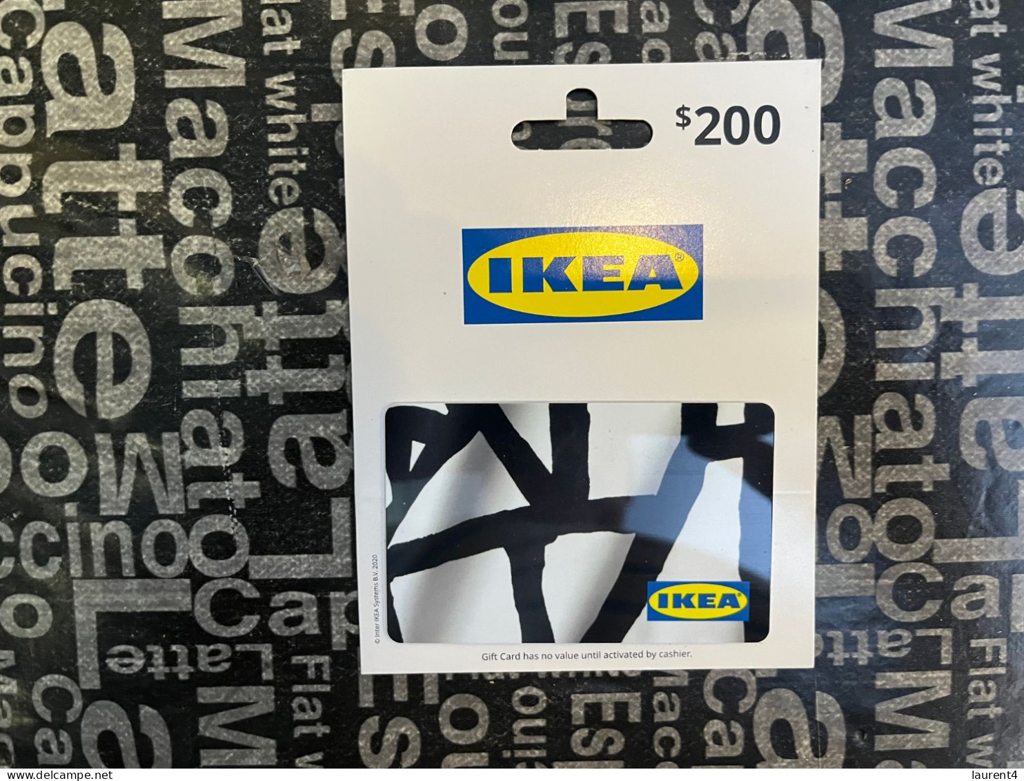 28-3-2024 (Gift Card 2) Collector Card - Australia - IKEA - $200 (no Value On Card) + Presentation Support - Gift Cards