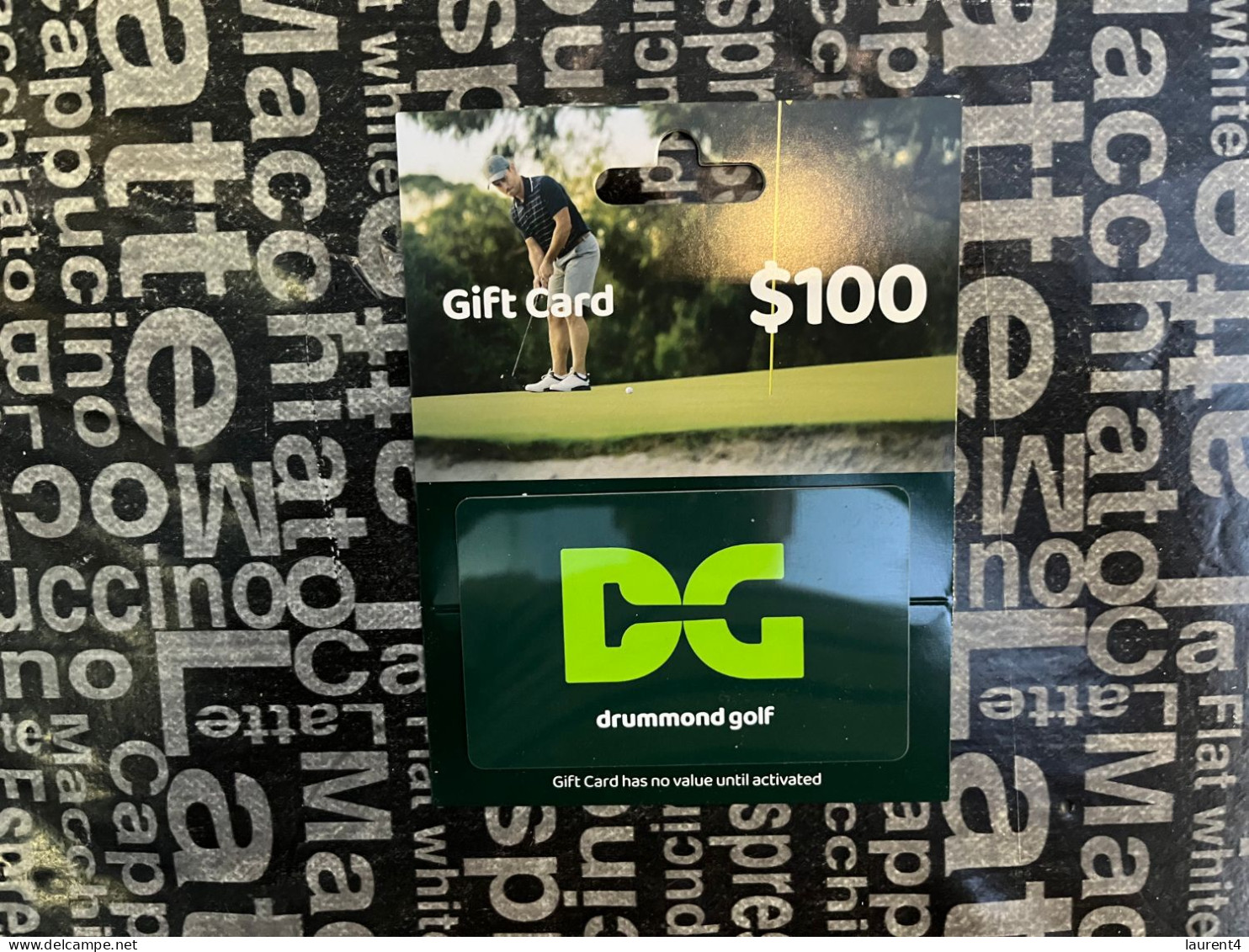 28-3-2024 (Gift Card 2) Collector Card - Australia - Drummong Golf - $100 (no Value On Card) + Presentation Support - Cartes Cadeaux