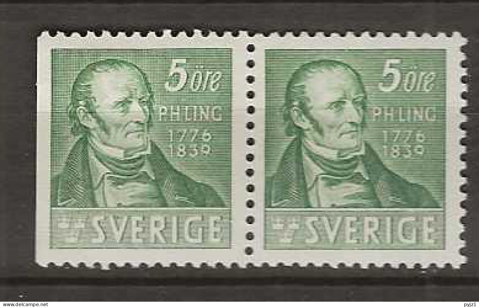 1939 MH Sweden Mi 253 DB - Unused Stamps