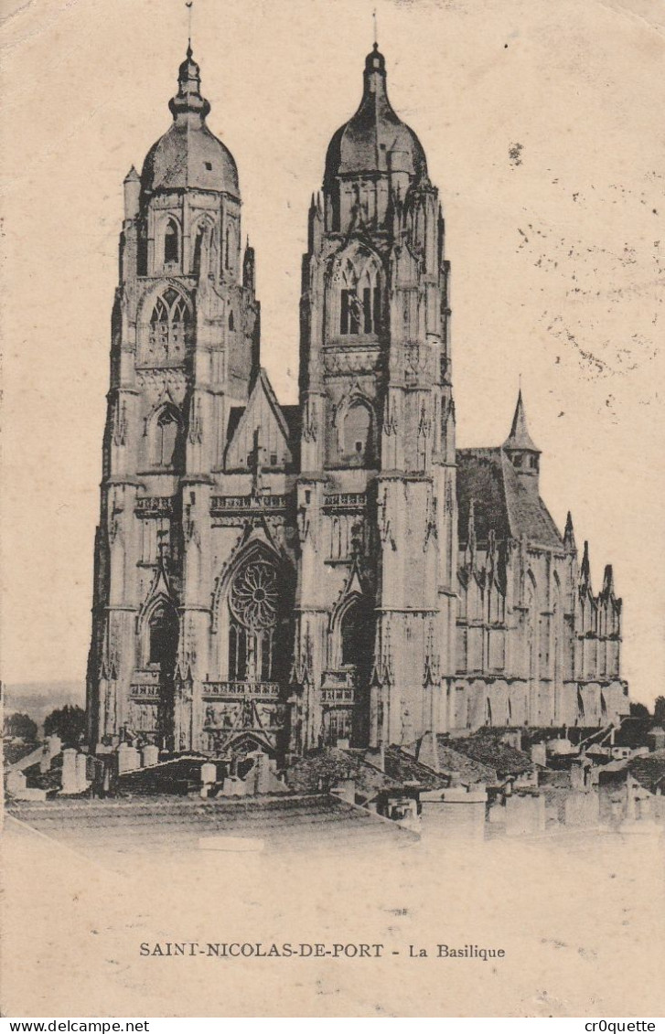 # 54210 ST NICOLAS DE PORT / BASILIQUE En 1919 - Saint Nicolas De Port