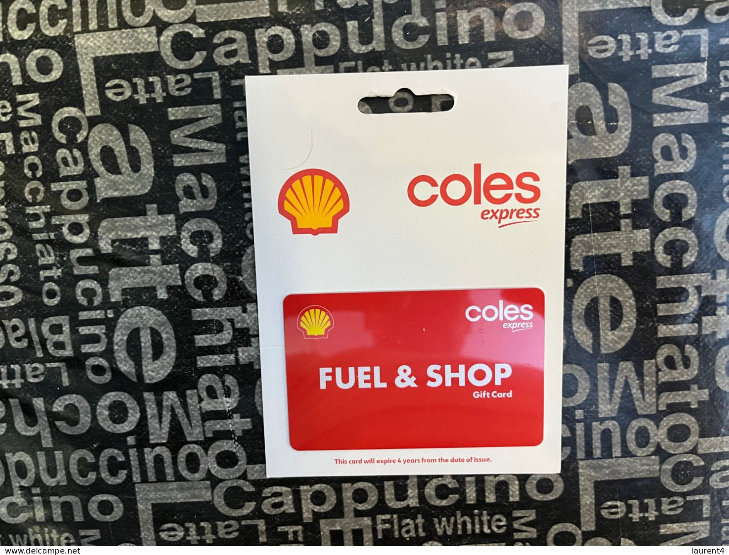 28-3-2024 (Gift Card 2) Collector Card - Australia - Coles EXPRESS  (no Value On Card) + Presentation Support - Gift Cards