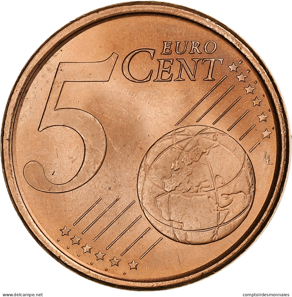 Espagne, Juan Carlos I, 5 Euro Cent, 2001, Madrid, SPL, Cuivre Plaqué Acier - España