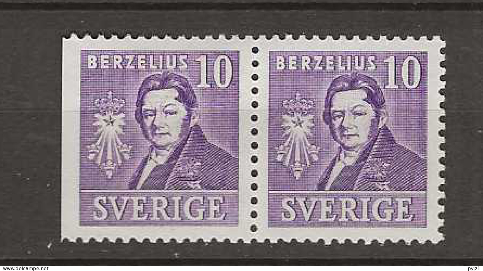 1939 MH Sweden Mi 272 DB . - Unused Stamps