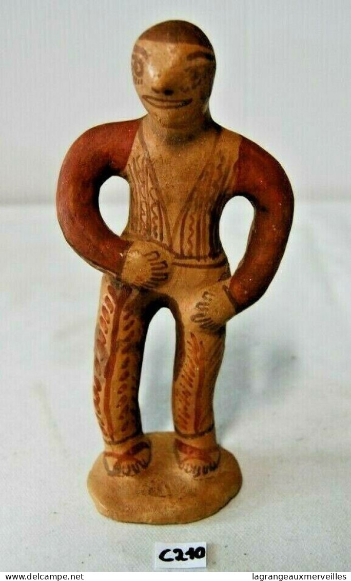 C210 Ancienne Statuette Tribal - Objet Africain - African Art