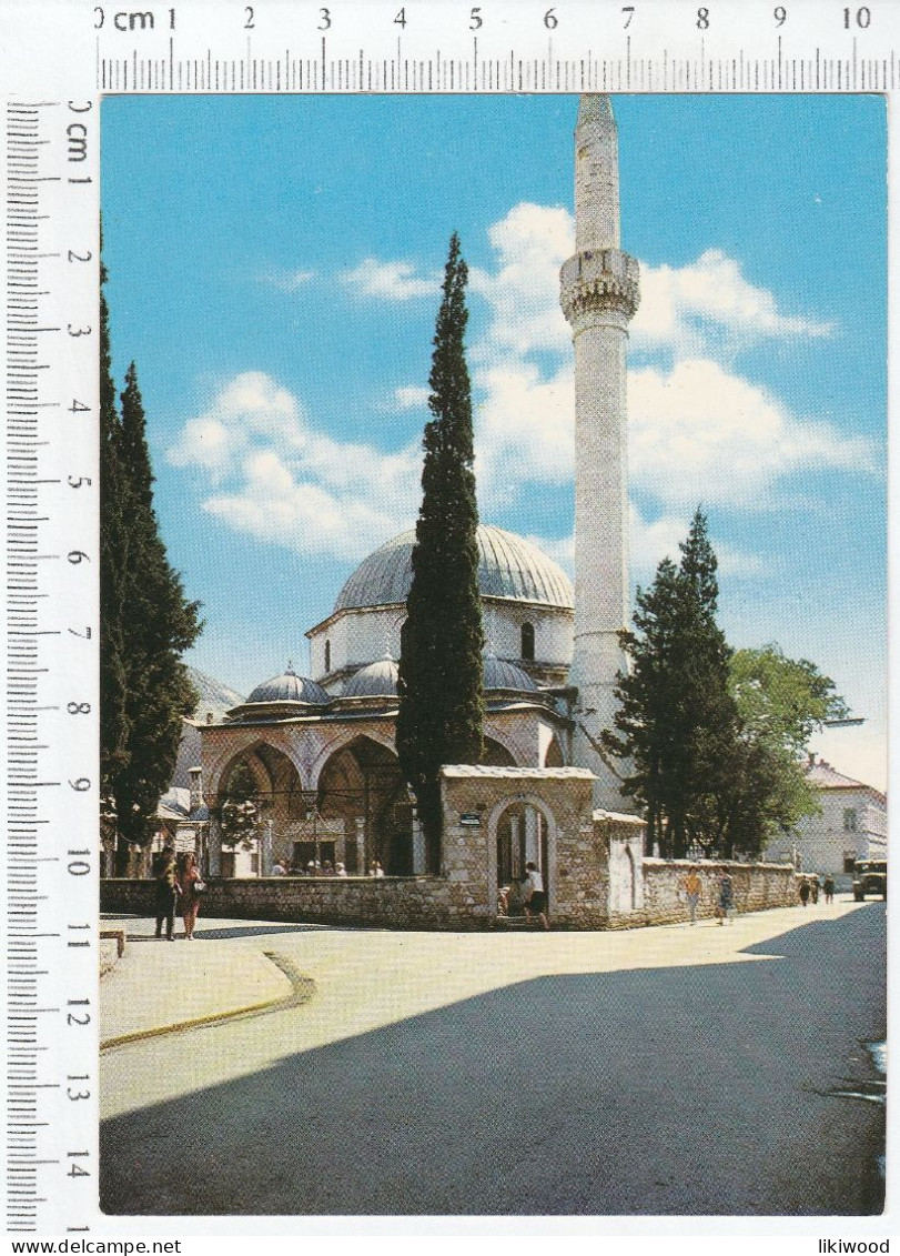 Mostar - Karađoz-begova Džamija, Karagöz Mehmed Bey Camii, Karađoz Bey Mosque - Bosnia And Herzegovina