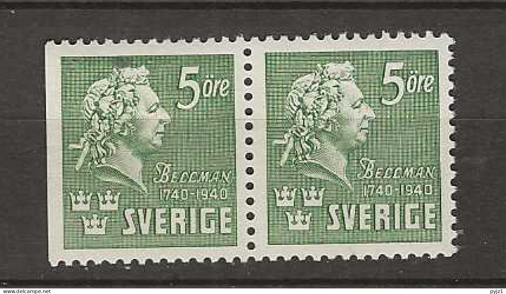 1940 MH Sweden Mi 277 DB - Unused Stamps