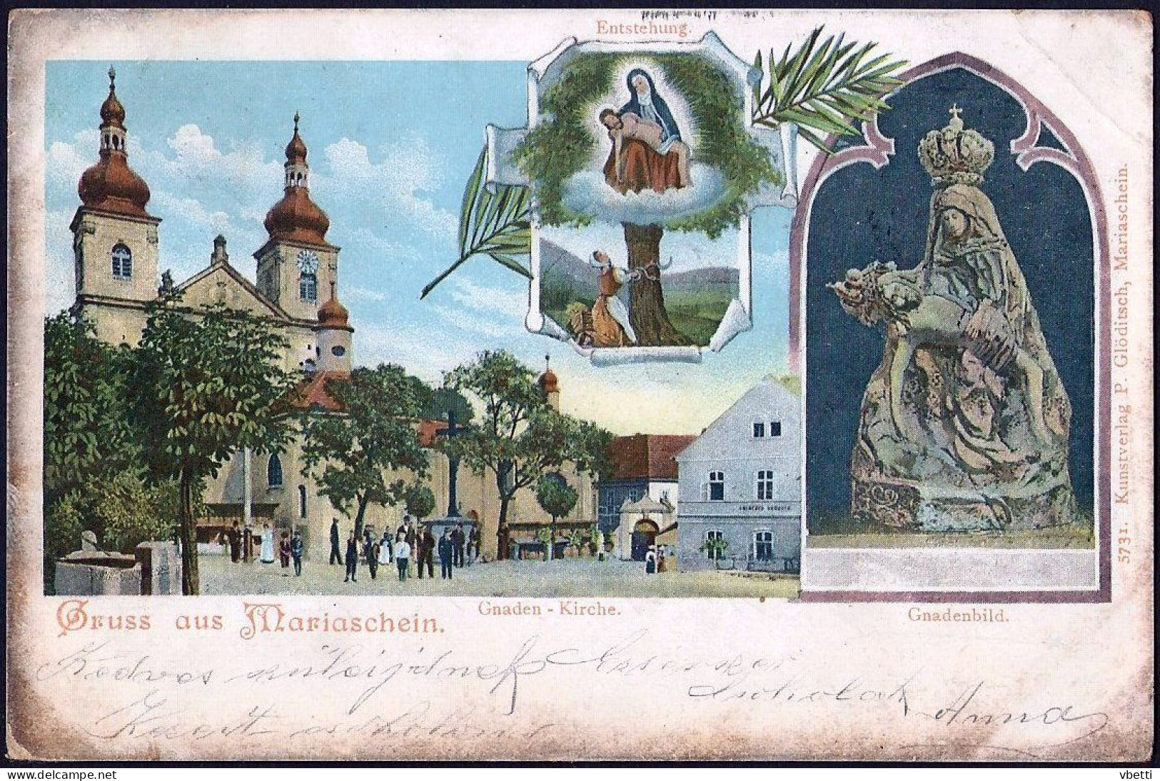 Czech Republic / Böhmen: Mariaschein (Bohosudov)  1904 - Tschechische Republik