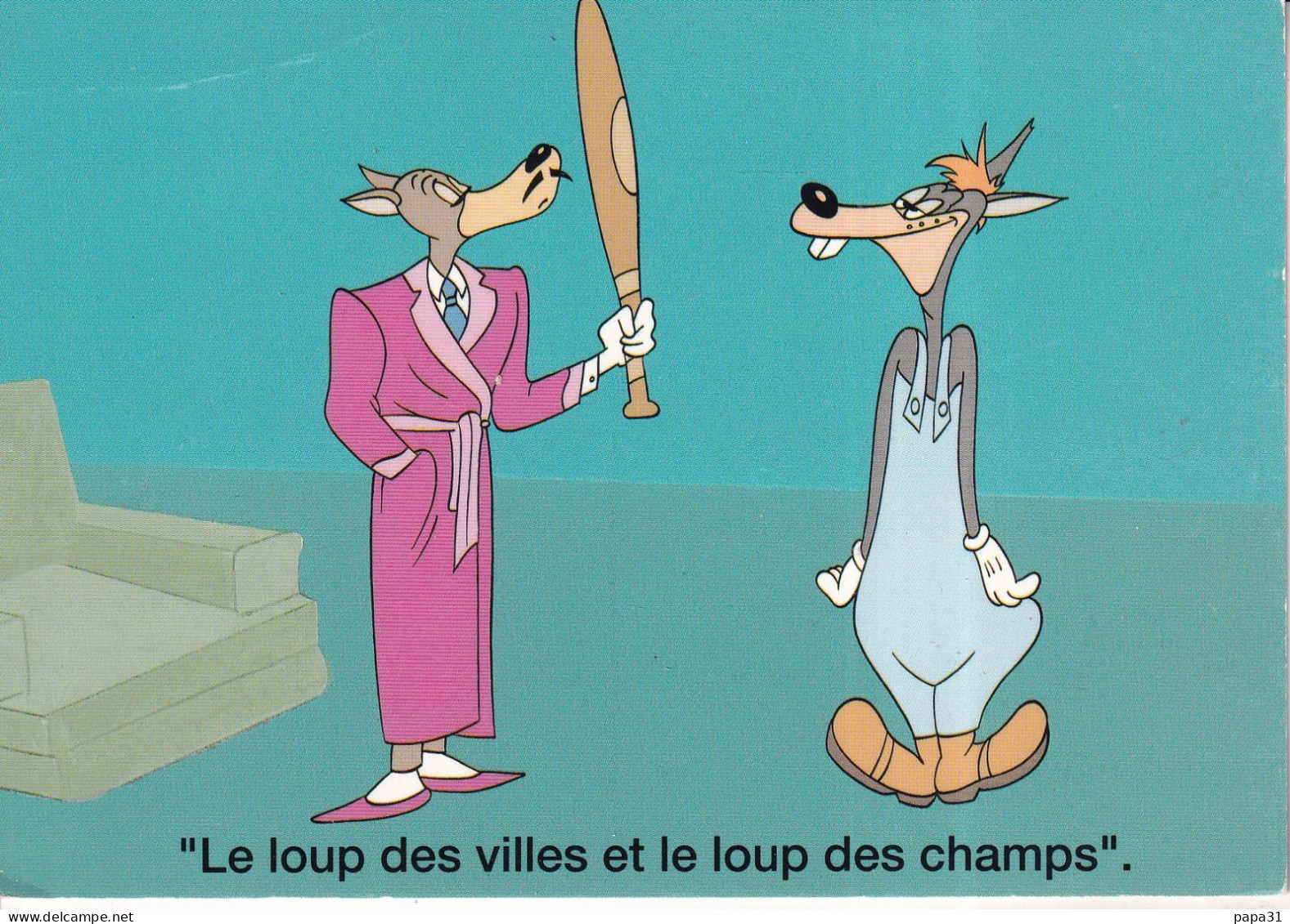 Le Loup Des Villes Et Le Loup Des Champs - Märchen, Sagen & Legenden