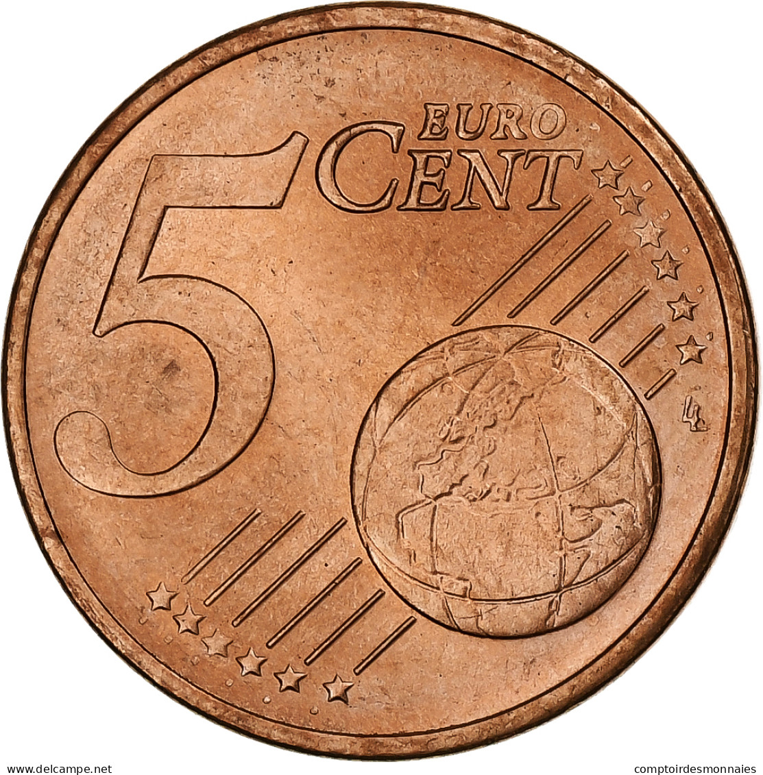 Grèce, 5 Euro Cent, 2002, Athènes, SUP, Cuivre Plaqué Acier, KM:183 - Grecia