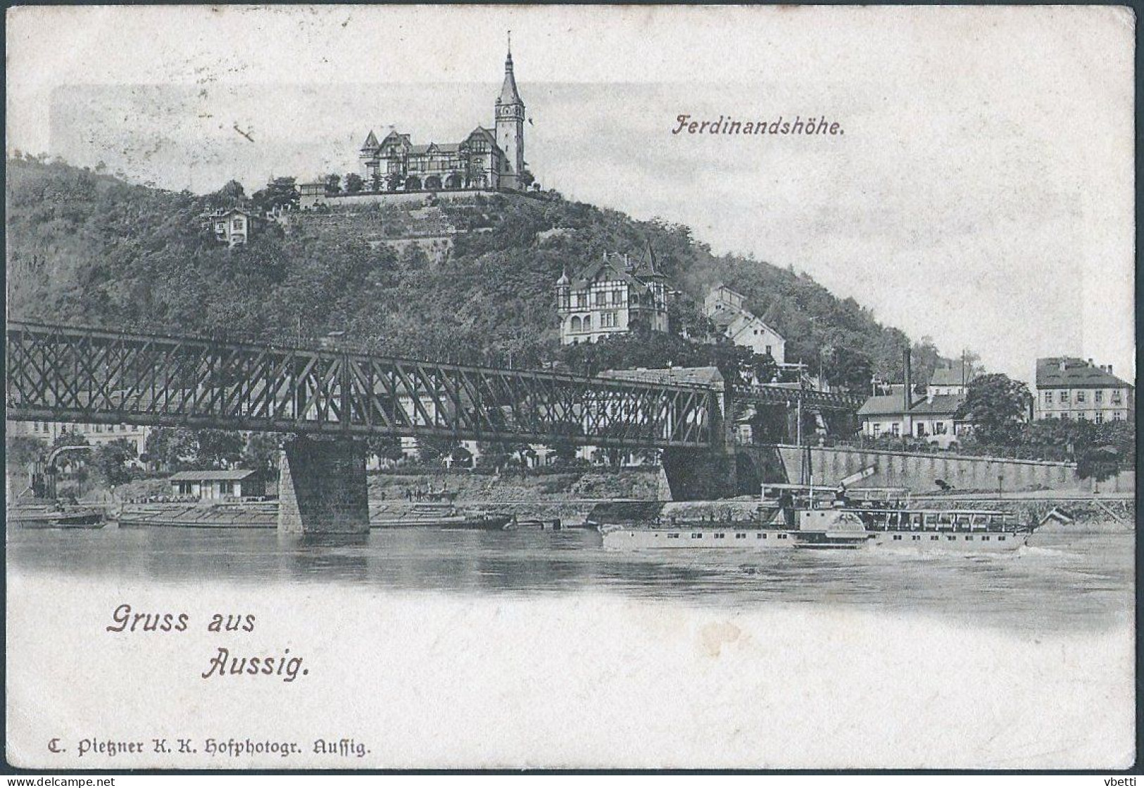 Czech Republic / Böhmen: Aussig (Ústí Nad Labem)  1902 - Tschechische Republik